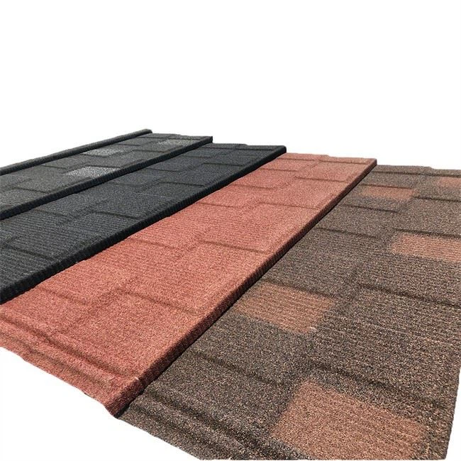 Metal Roof Tile With Colored Stone